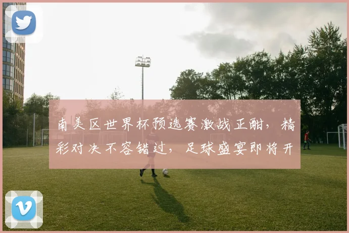 南美区世界杯预选赛激战正酣，精彩对决不容错过，足球盛宴即将开启